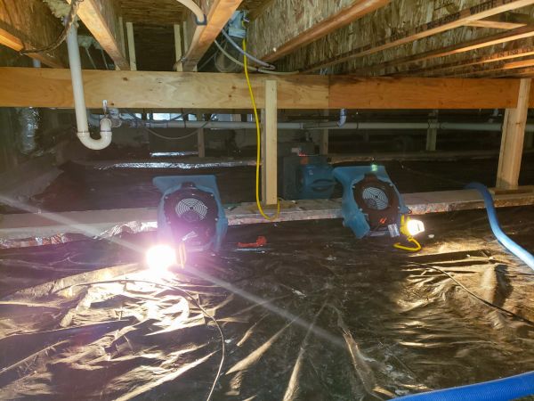 Crawlspace Water Removal in Lewes